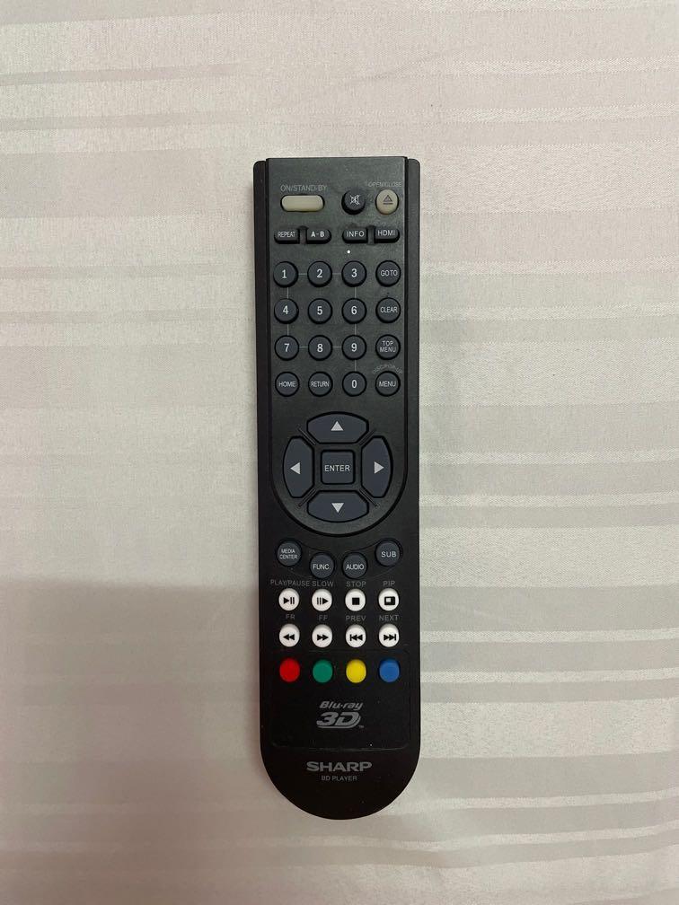 Sharp BD Player Remote Control (Category: Blu-Ray & Media Players) located in Temerloh. Submitted by be11e (Listing ID 1103922585, Image 1). Description: .