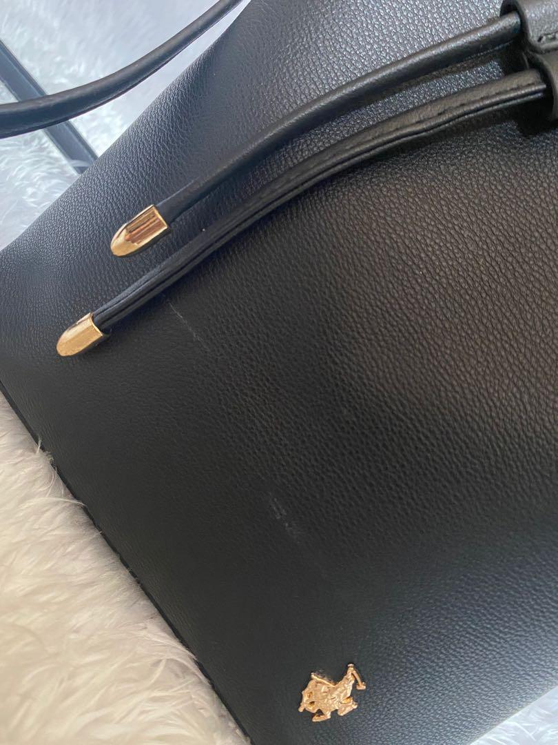Swiss polo sling bucket bag discount