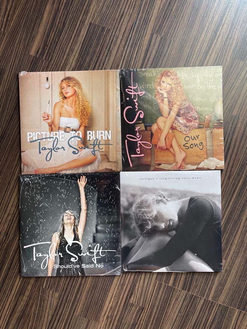 Taylor Swift Out Song Picture To Burn Should Ve Said No Cardigan 7 Lp Limited Number Music Media Cd S Dvd S Other Media On Carousell