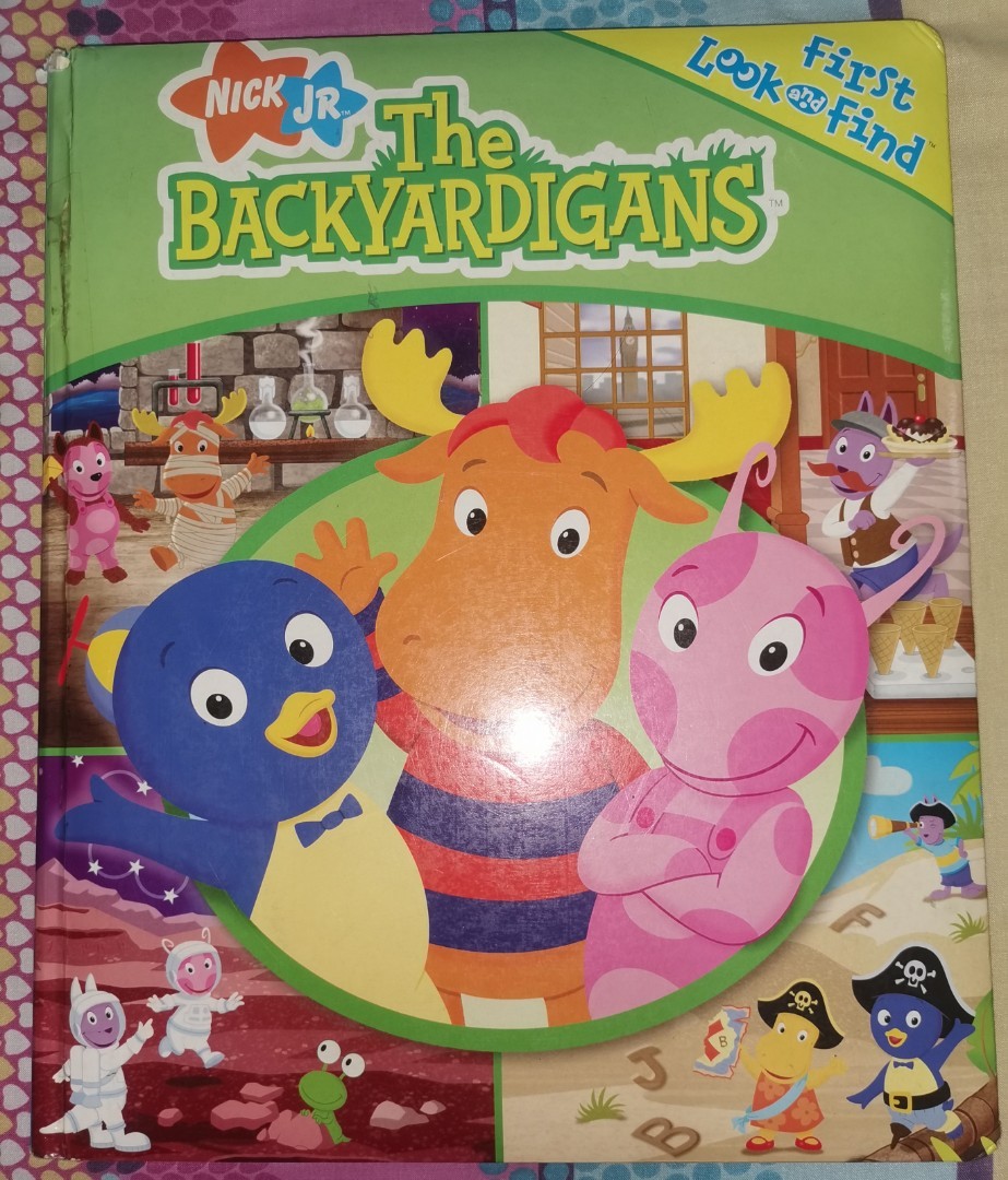 The backyardigans first look and find book for toddlers, Hobbies & Toys