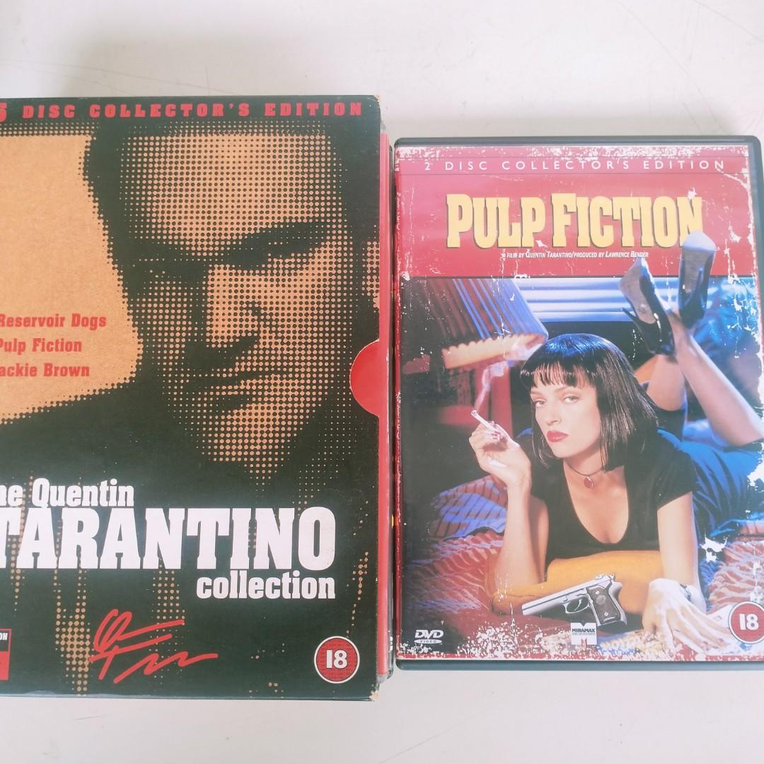 The Quentin Tarantino Collection (Original DVD), Hobbies & Toys, Music &  Media, CDs & DVDs on Carousell