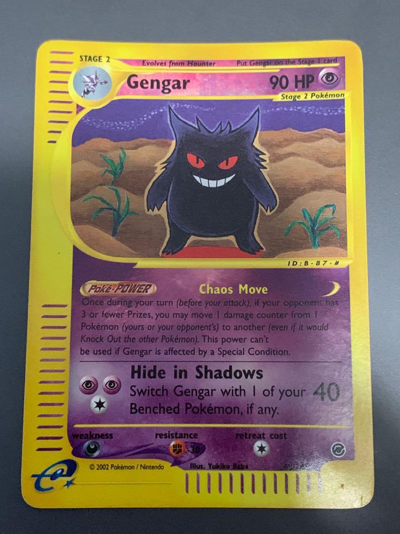 1995 gengar pokemon card value Pokemon TCG: Dark Powers ex Special Collection – Bento Gaming
