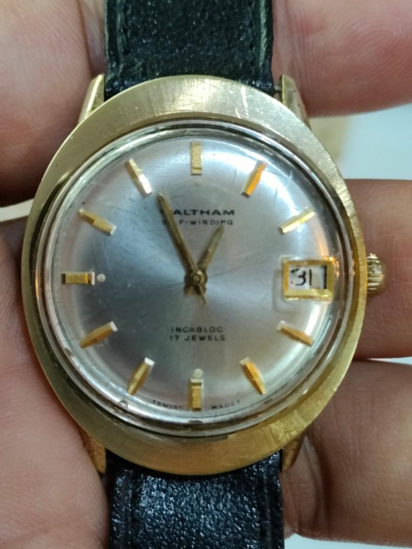 Waltham wrist watch models outlet