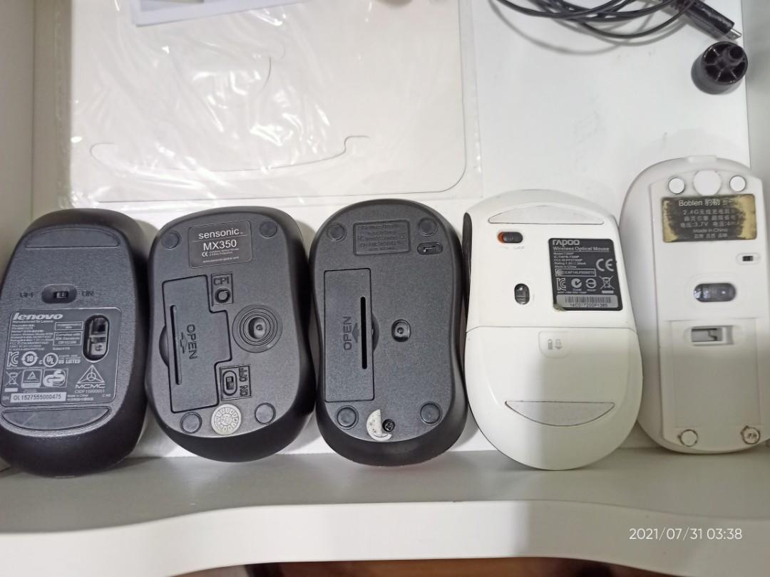 Wireless mouse without receiver (Category: Mouse & Mousepads) located in Kuala Lumpur. Submitted by oakleo (Listing ID 1104091934, Image 2). Description: used mouse with lost usb nano receiver. anybody who has the same mouse but needs replacement can use removed: Lenovo, rapido, sensonic.