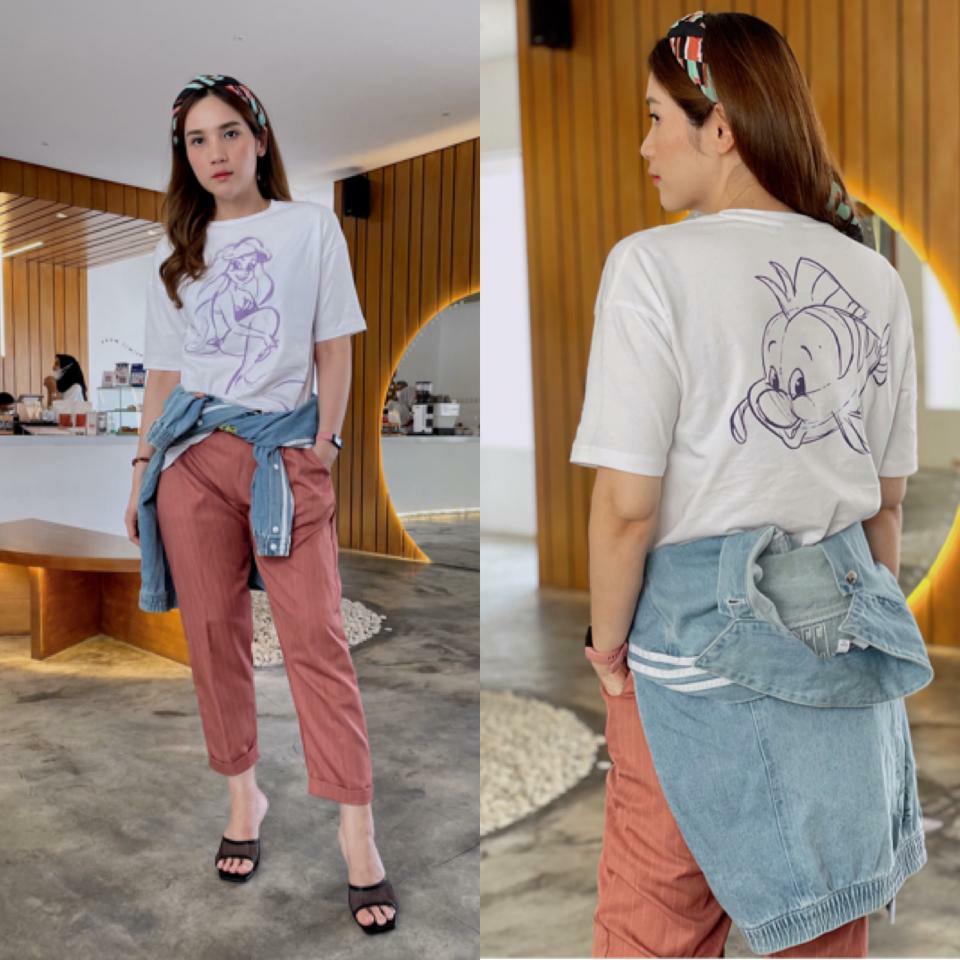 little mermaid t shirt zara