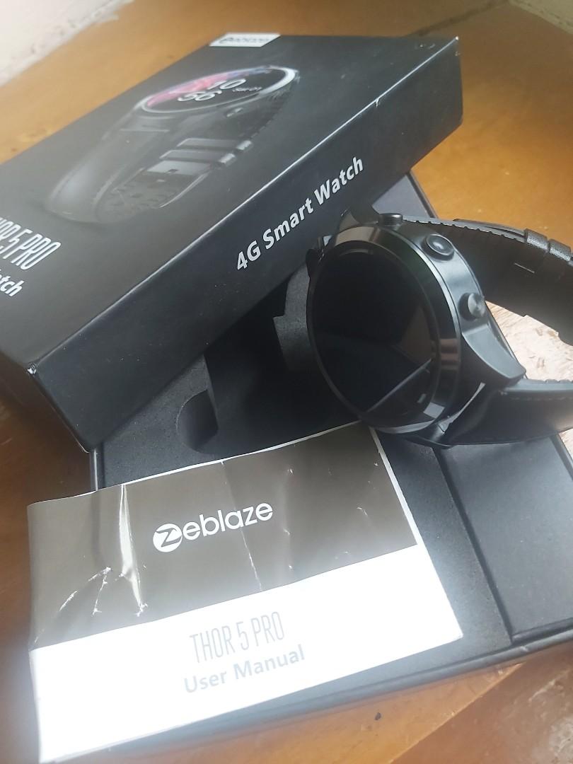 Zeblaze thor sale 5 pro manual