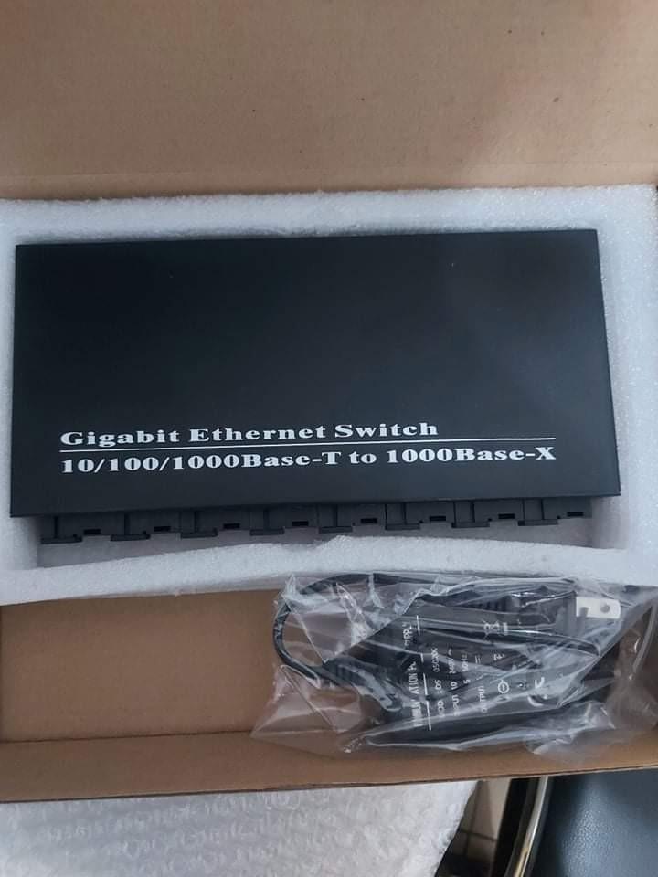 8 Port Gigabit Fiber Ethernet Switch 4a 4b 10 100 1000mbps Computers Tech Parts Accessories Networking On Carousell
