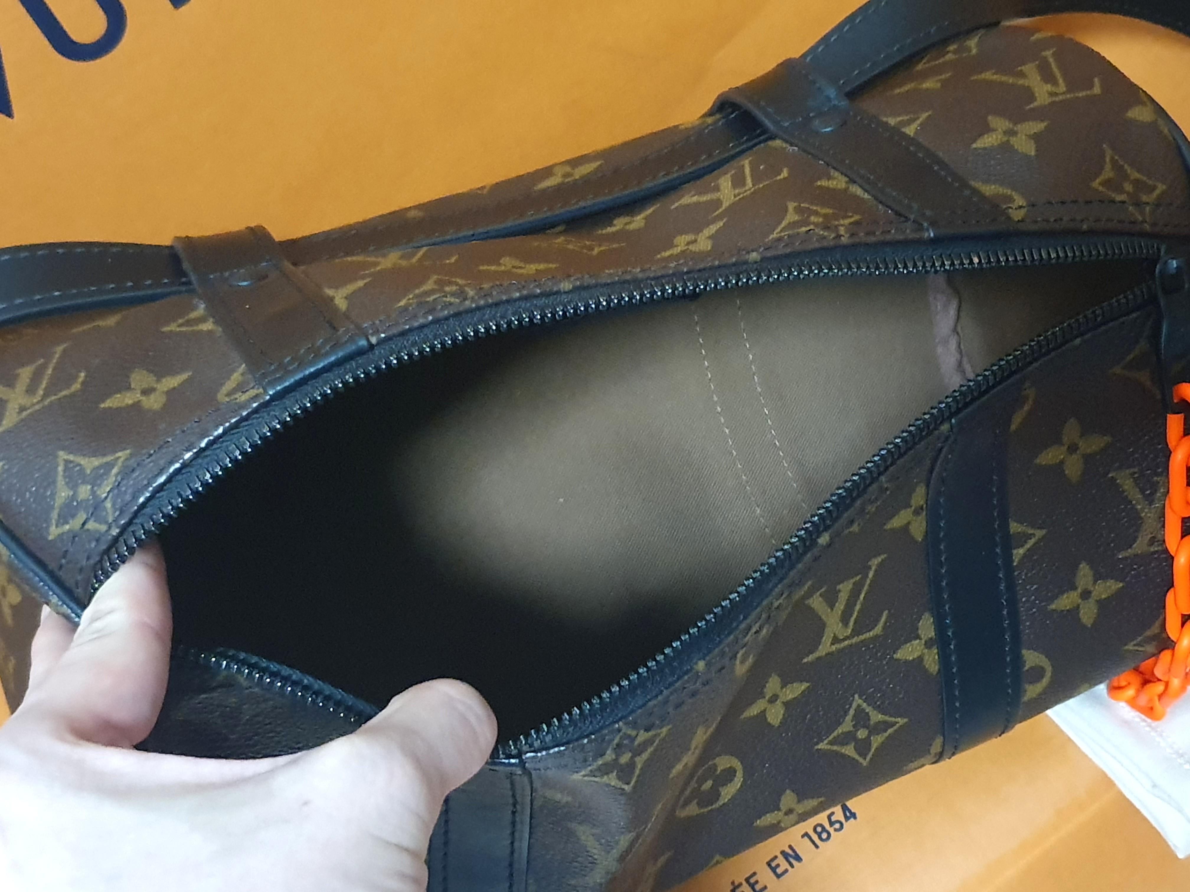 Louis Vuitton 2054 Polochon Shoulder Mini Bag Pouch Black Virgil Aboloh  Unused