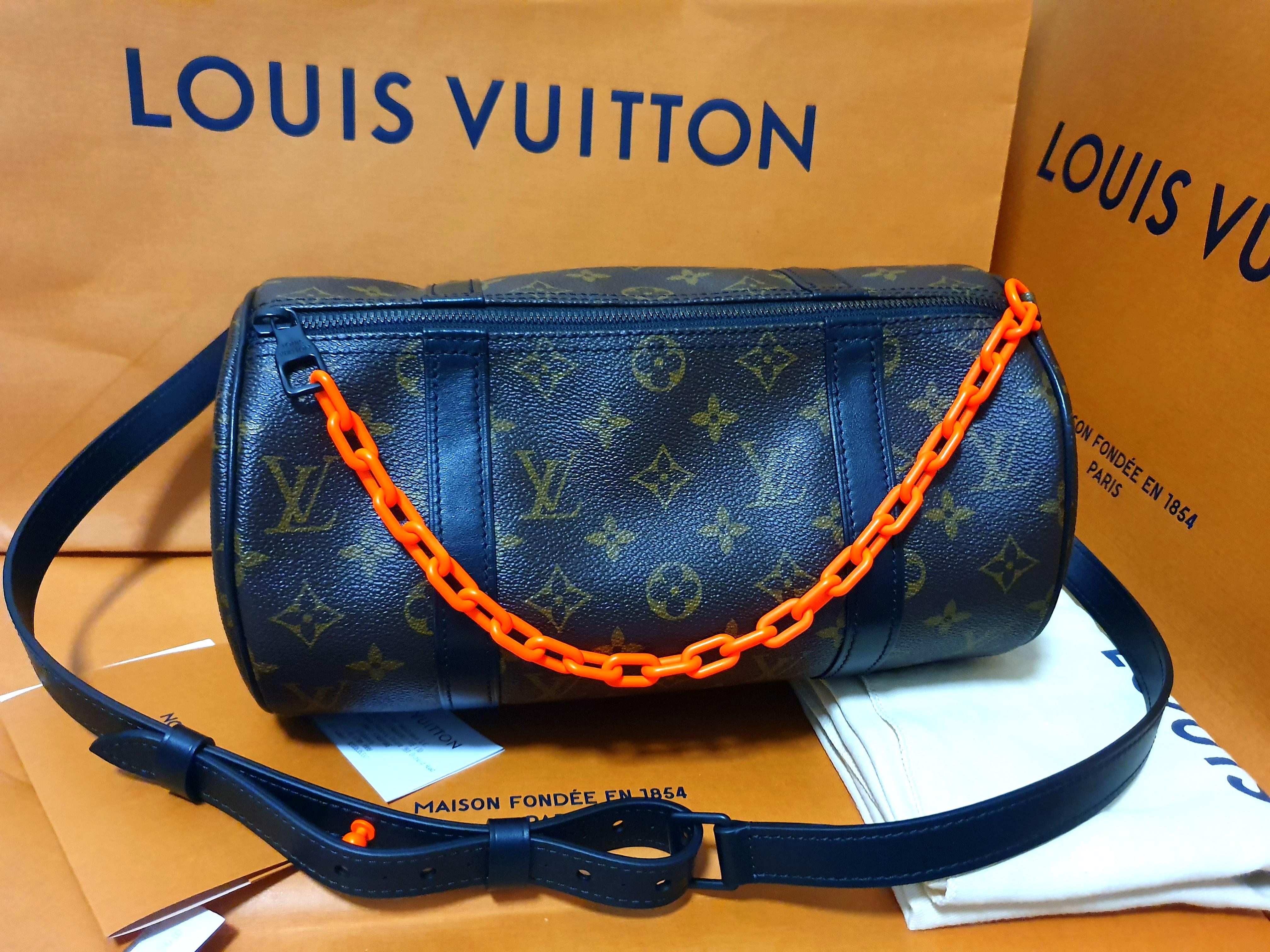 tas sling-bag Louis Vuitton Monogram Polochon Papillon Virgil Abloh Sling  Bag