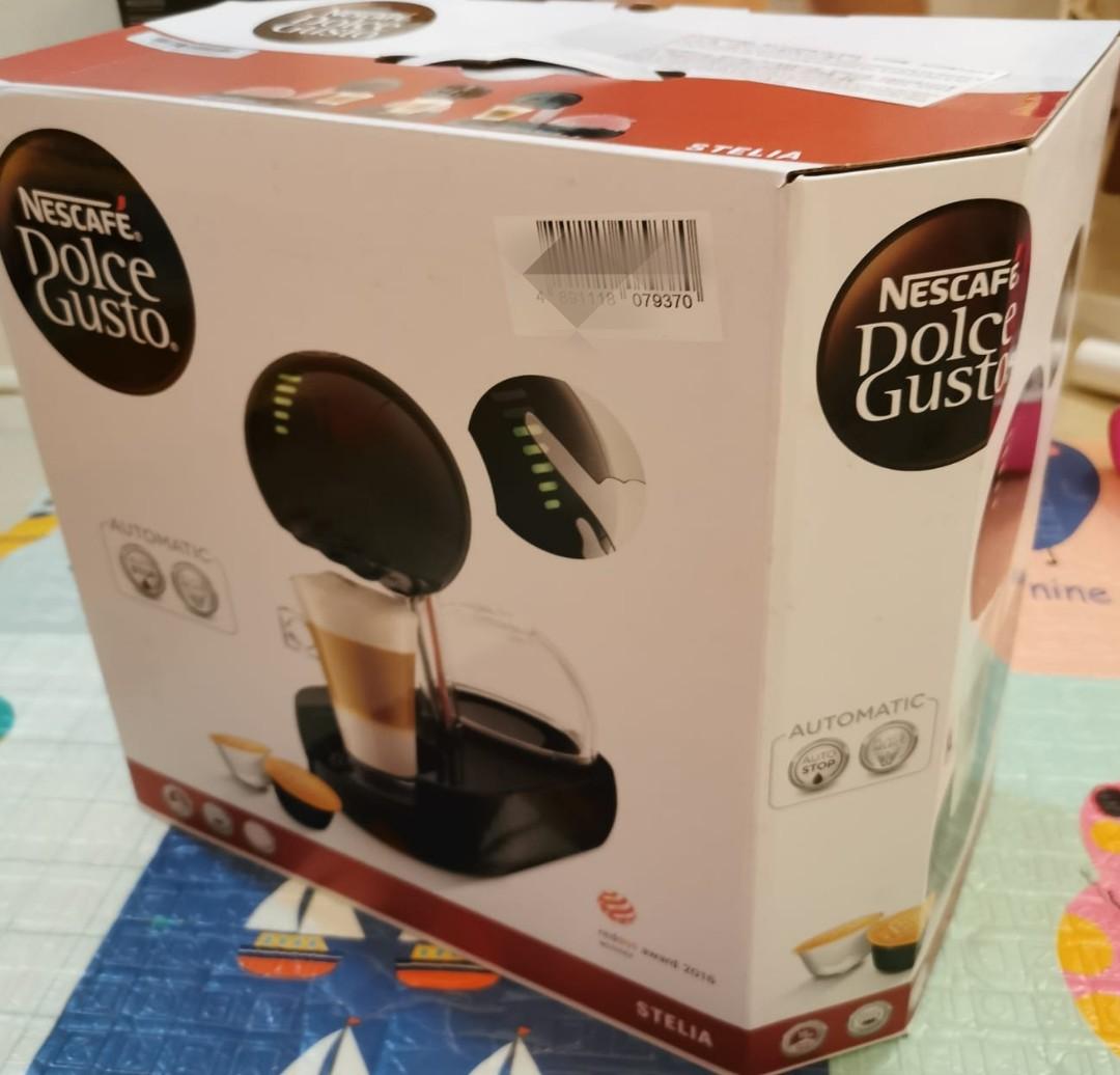 全新 Nescafe Dolce Gusto Stelia 咖啡機, 家庭電器, 廚房電器, 咖啡機及咖啡壺 Carousell