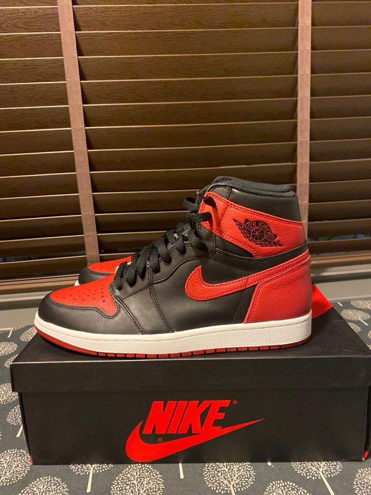 Air Jordan 1 Bred 2016 RARE