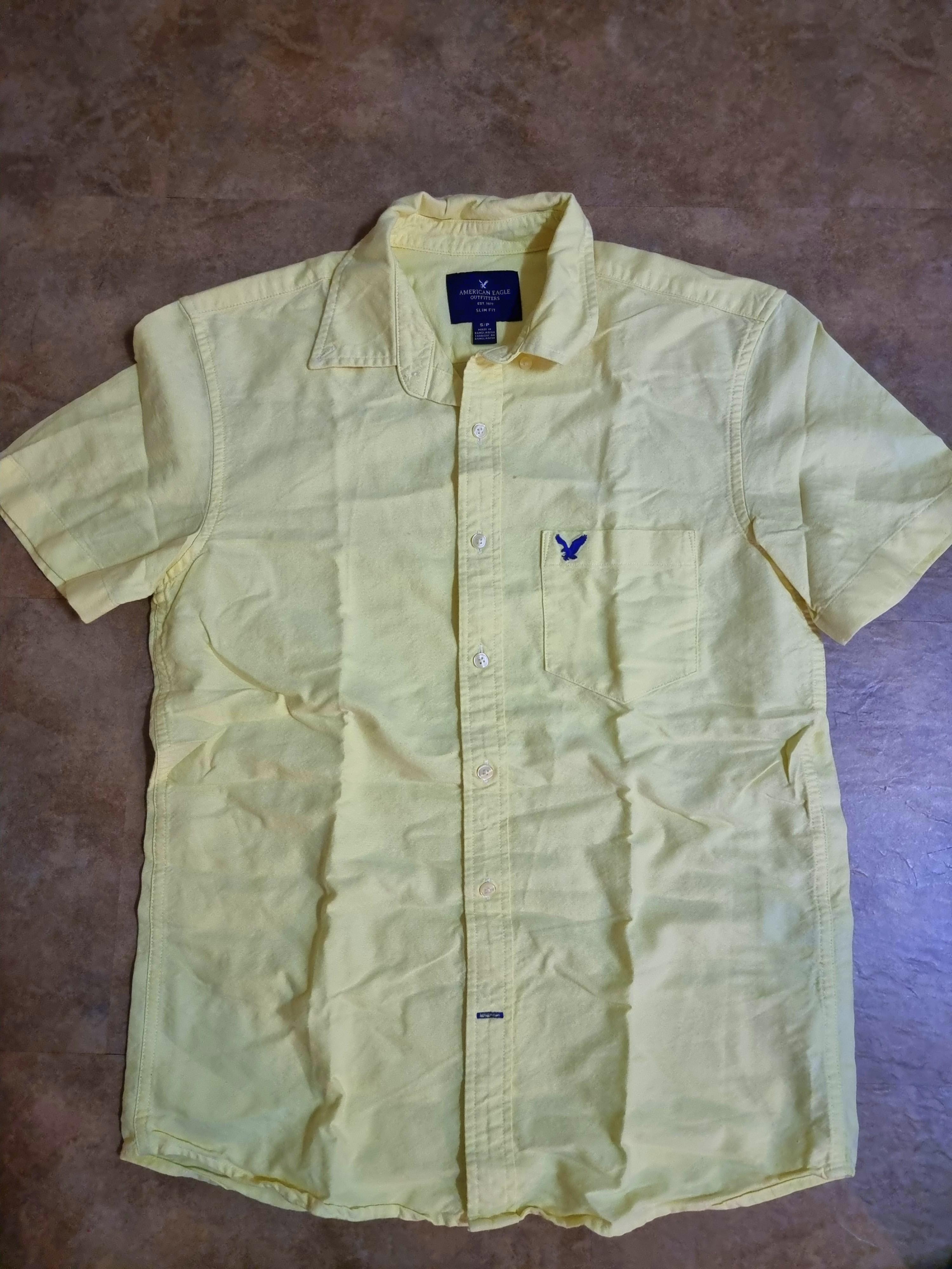 American eagle yellow shirt