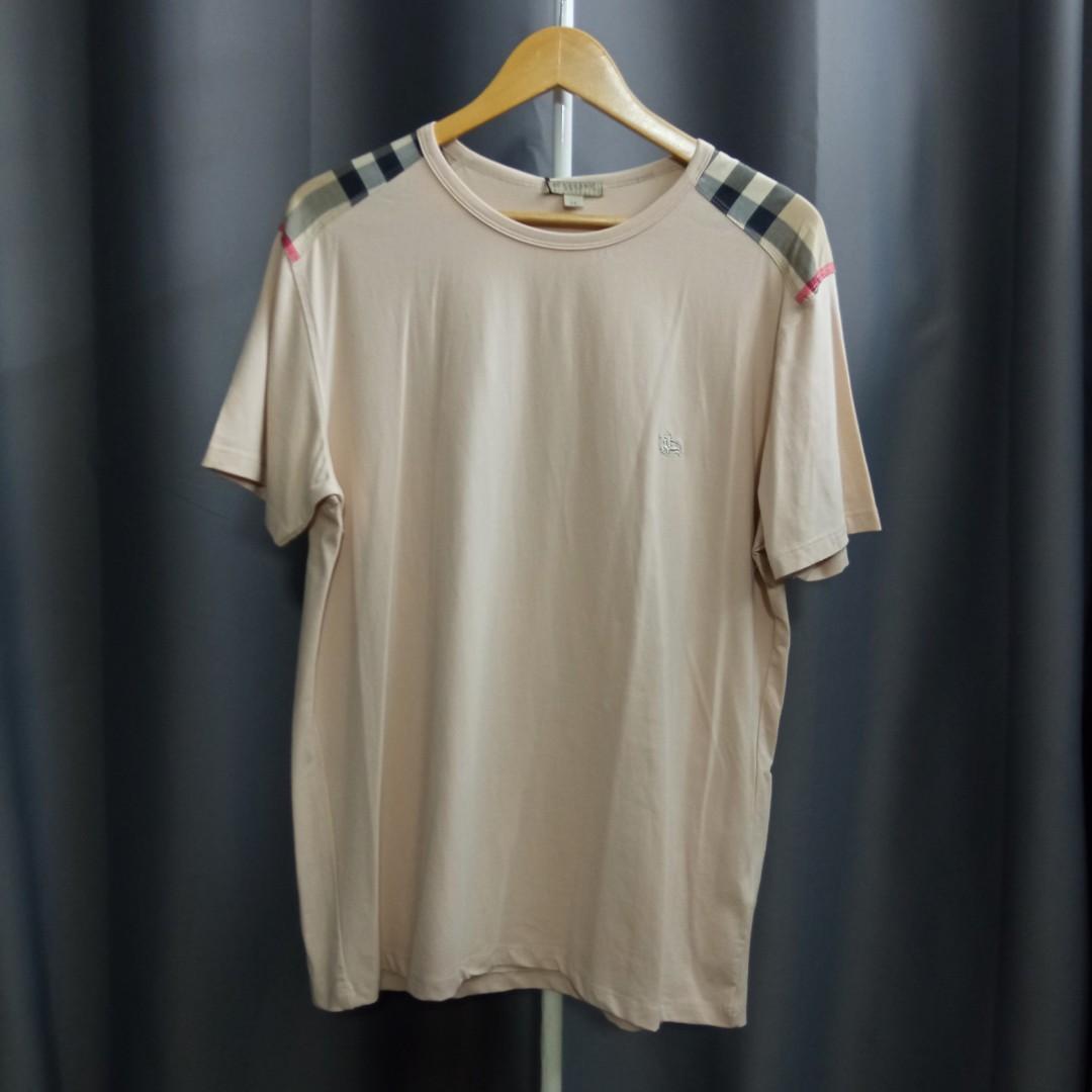 Authentic Burberry Patch Shoulder T Shirt