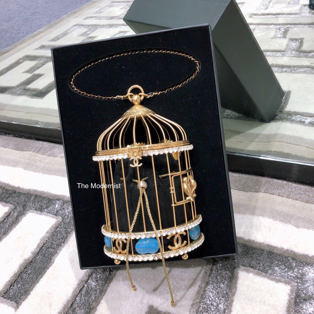 Authentic CHANEL Bird Cage Runway Evening Bag – AuthenticFab