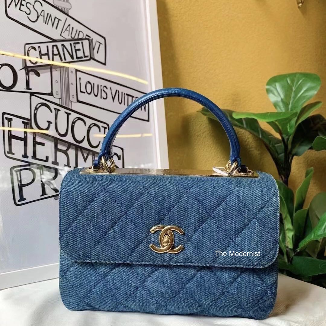 Chanel denim trendy cc new arrivals