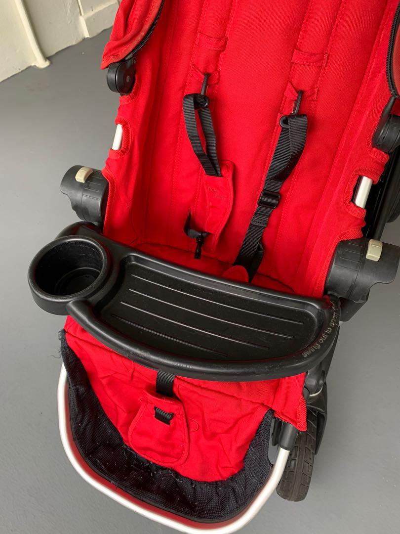 City select double stroller tray top