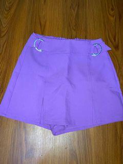 Bershka lilac skort size fit M