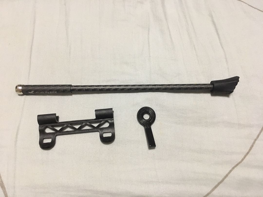 Bike Kickstand Carbon Fibre, Sports Equipment, Bicycles & Parts, Parts