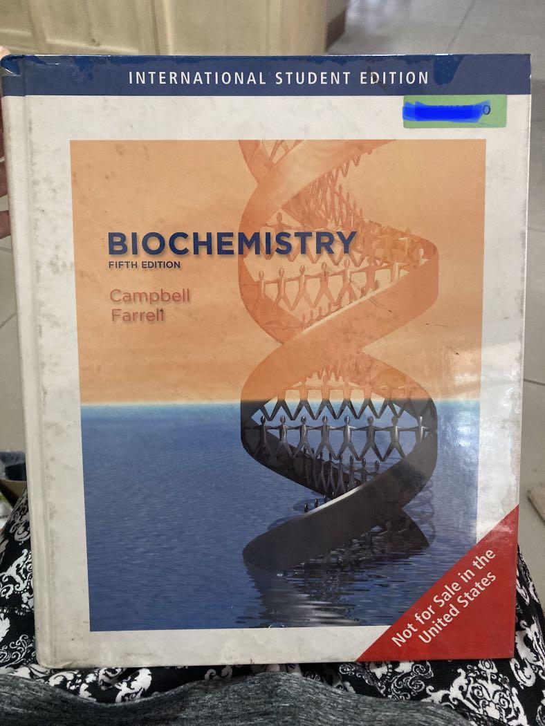Biochemistry 5thed campbell farrell (Category: Textbooks) located in Quezon City. Submitted by g.mktg (Listing ID 1104103059, Image 1). Description: Good as new Colored original price 1450 Message for other chemistry books Organic analytical etc.