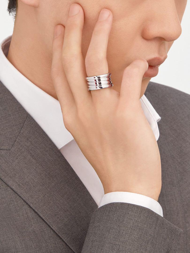 White gold Serpenti Viper Ring with 0.45 ct Diamonds | Bulgari Official  Store