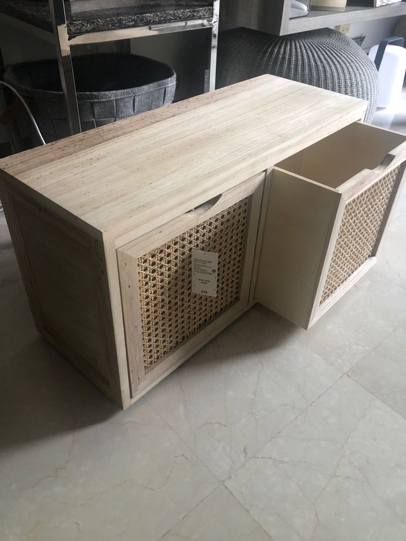 Brand New Cane drawer storage, Furniture & Home Living, Furniture