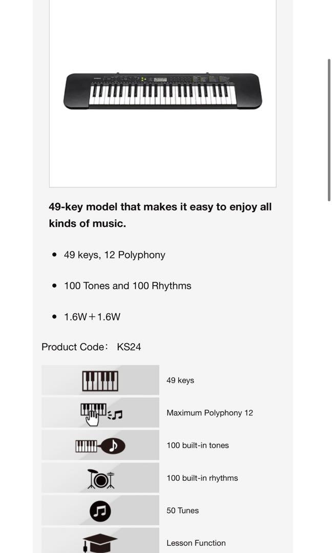 Casio ctk 245 review deals