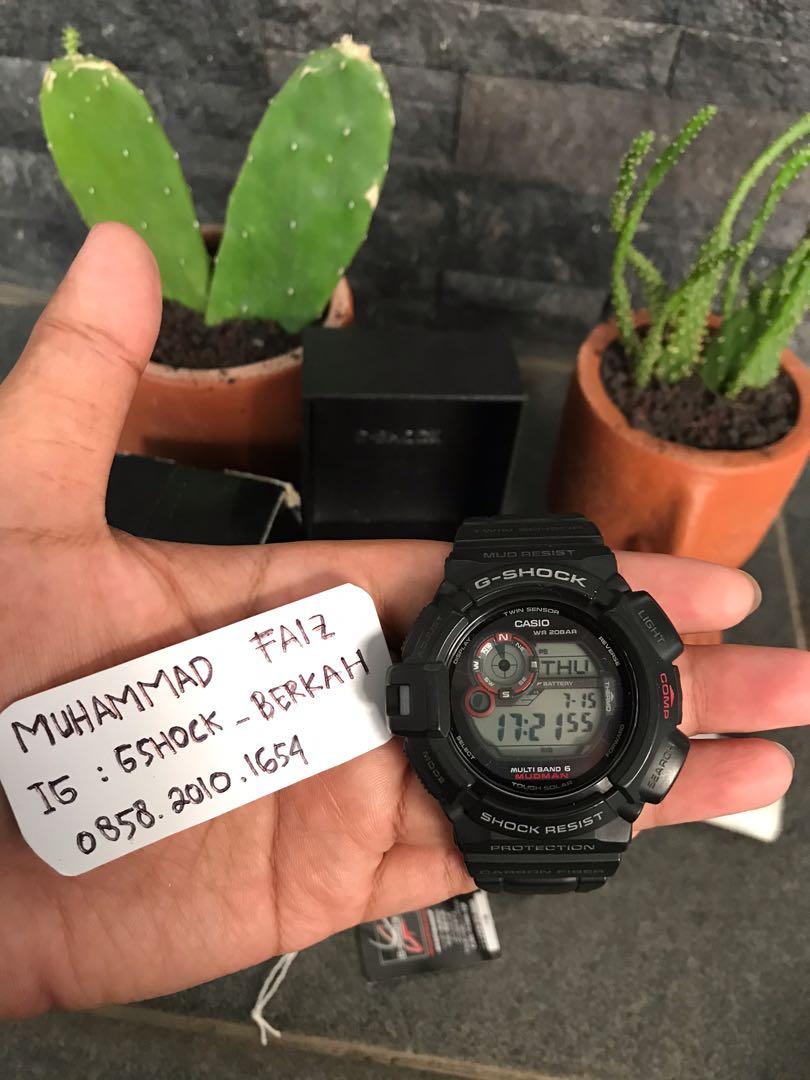 Casio G Shock GW 9300 1JF Mudman Carbon Fiber Multiband 6 JDM Set Complete