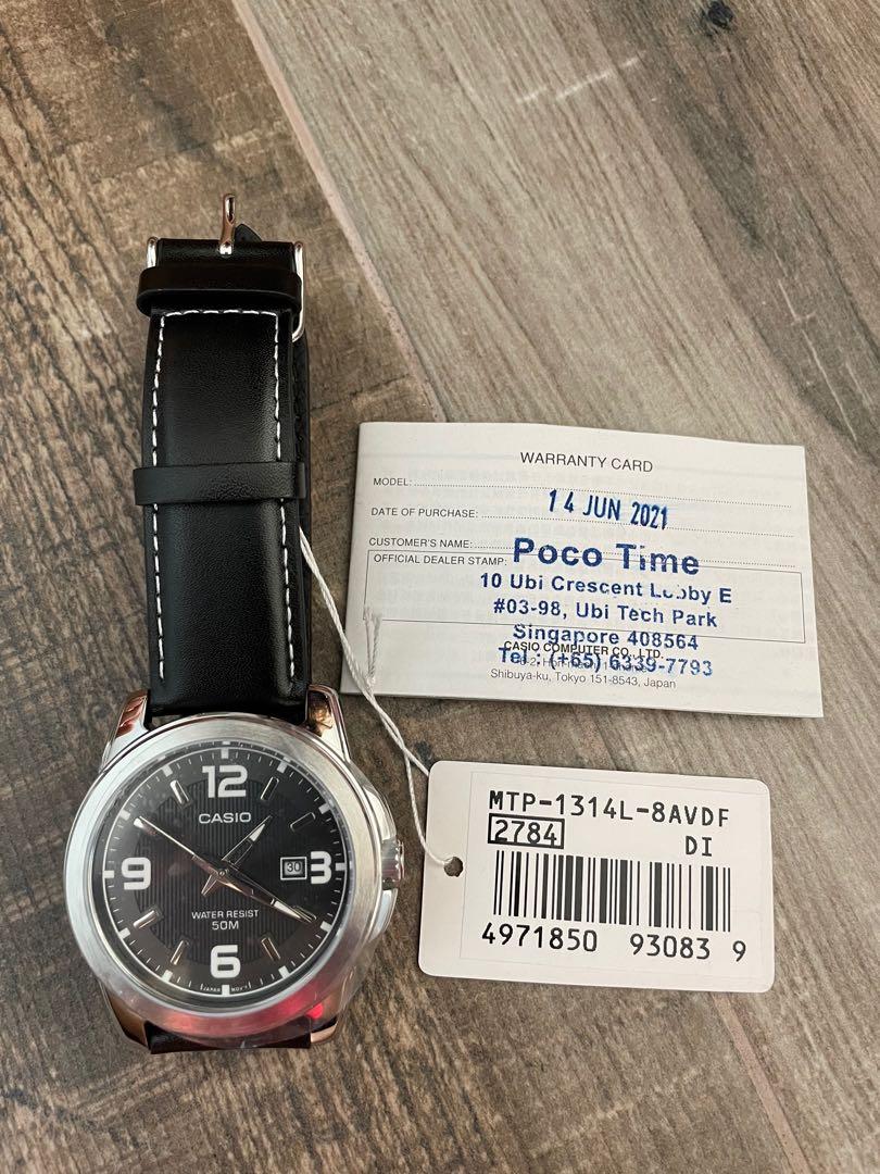 Casio Leather Watch Luxury Watches on Carousell