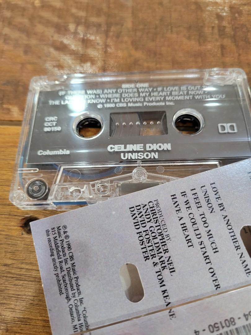celine dion unison cassette