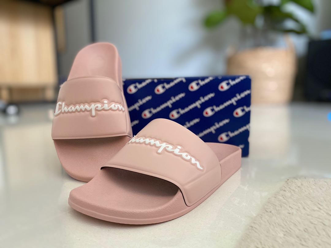 champion pink slides