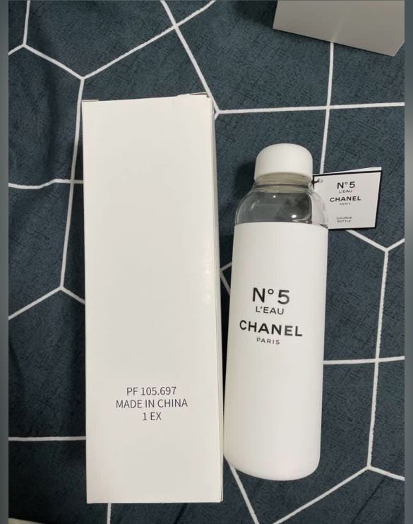 Chanel factory 5 limited edition water bottle, Furniture & Home