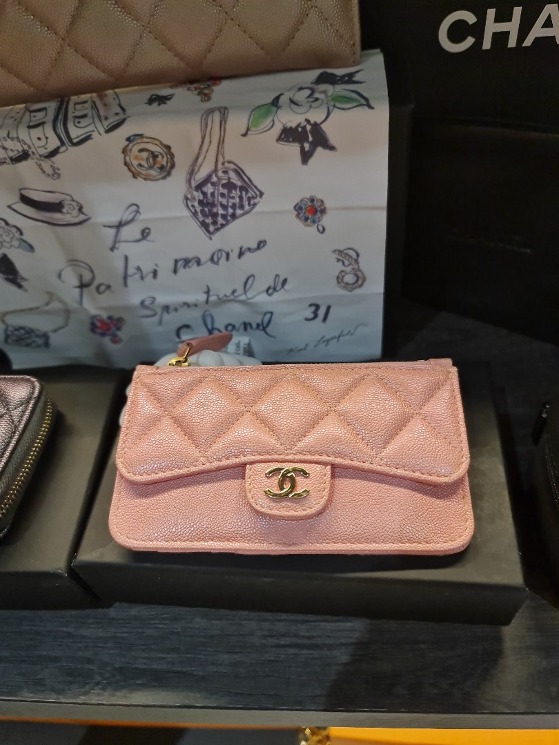 CHANEL IRIDESCENT Wallet/ Card Holder, Women's Fashion, Bags & Wallets