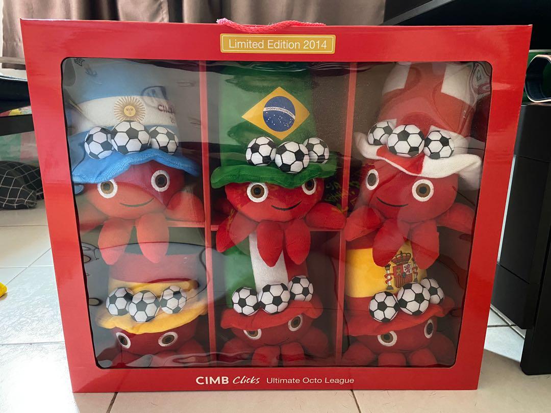 Cimb Octo Plush Toy Toys Games Action Figures Collectibles On Carousell