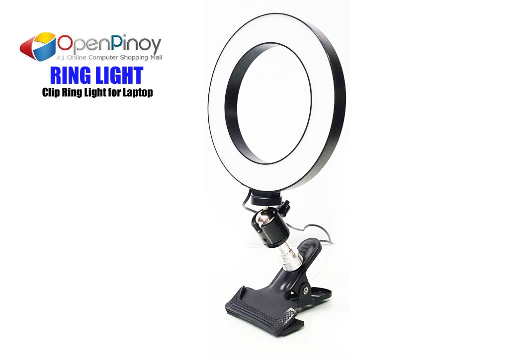 Clip Ring Light for Selfie Mobile Phones Gadgets Mobile