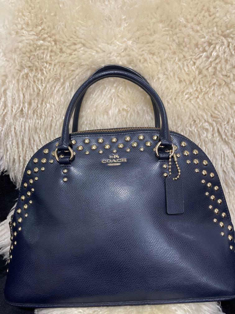Coach studded bag deals