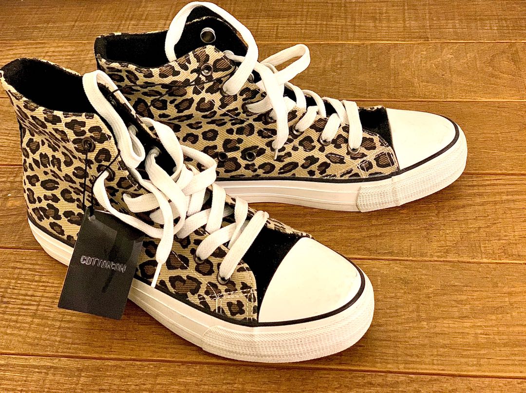 leopard sneaker shoes