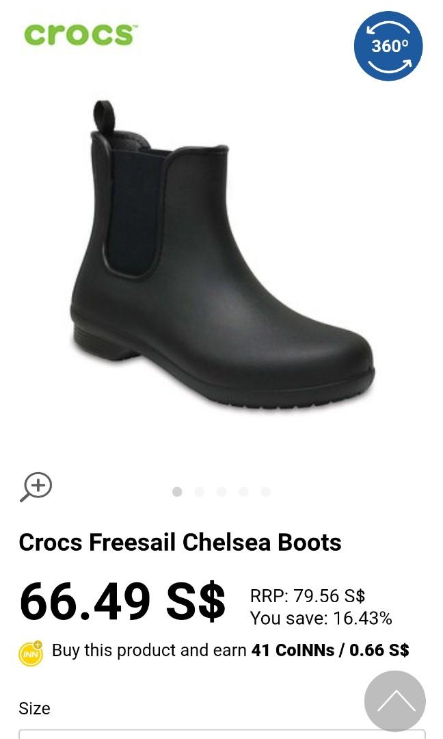 crocs freesail Chelsea boot Women s Fashion Footwear Boots on