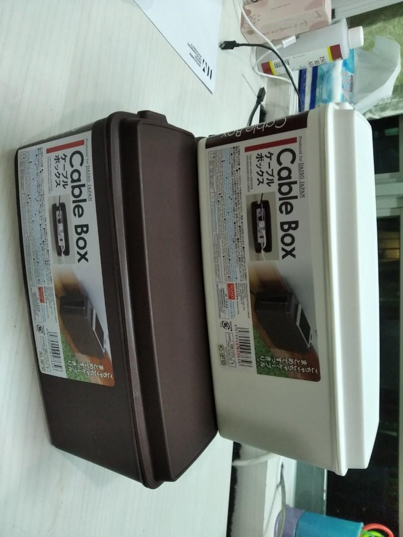 Daiso Cable Box, Computers & Tech, Parts & Accessories, Other