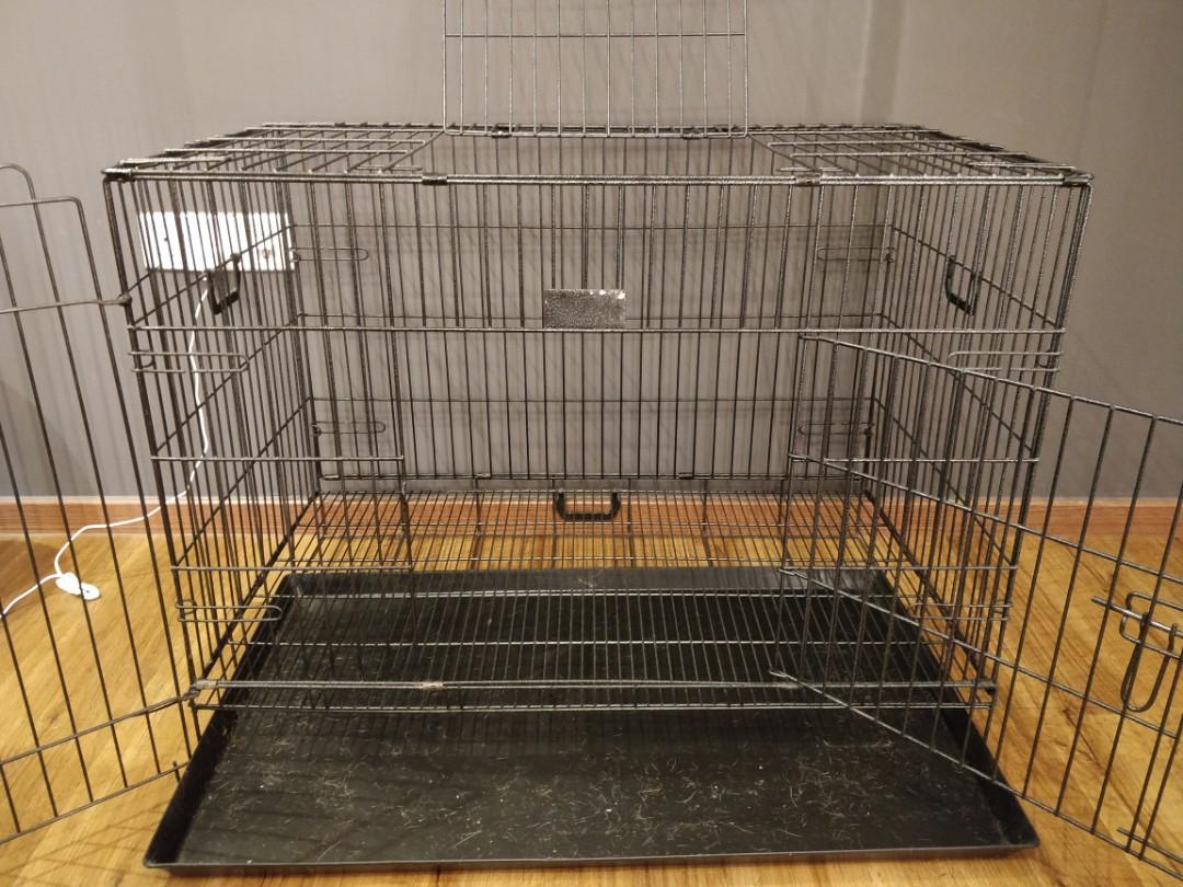 collapsible large dog crate