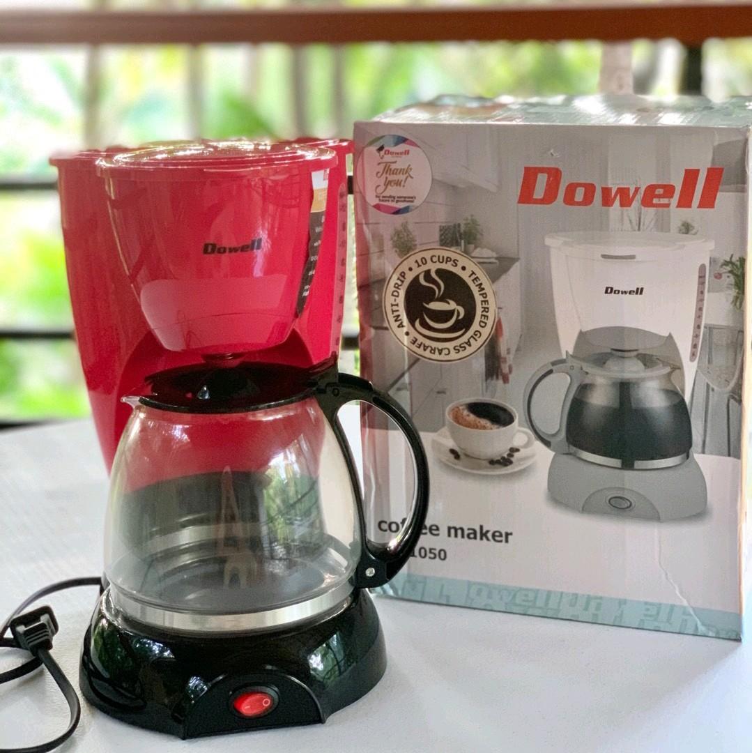 Dowell Coffee Maker Electric 10 cups capacity, TV & Home Appliances, Kitchen Appliances, Coffee
