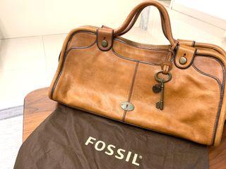 ✨Fossil leather bag✨chic vintage style ☘️100% authentic #fashion #ss21 #summer #sale