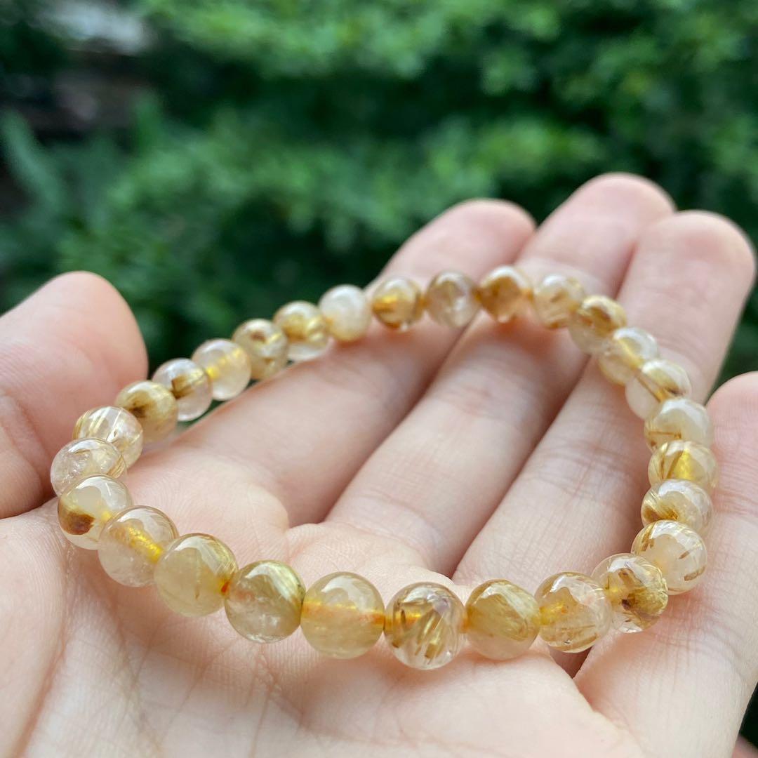 Yellow shop quartz bracelet