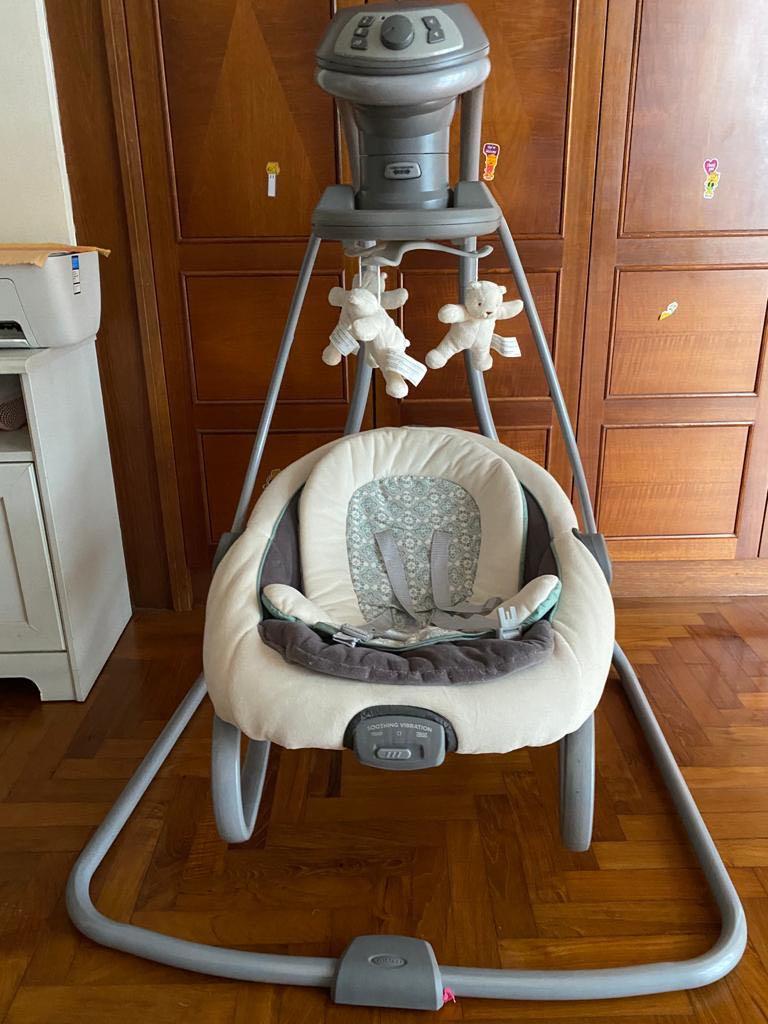 graco swing bed