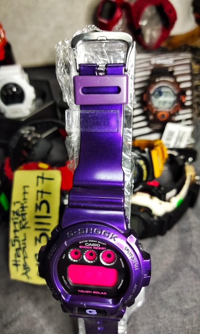 Gshock g6900 cc6 tough solar Men s Fashion Watches