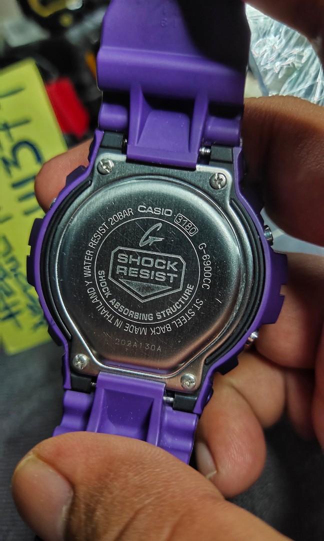 Gshock g6900 cc6 tough solar Men s Fashion Watches