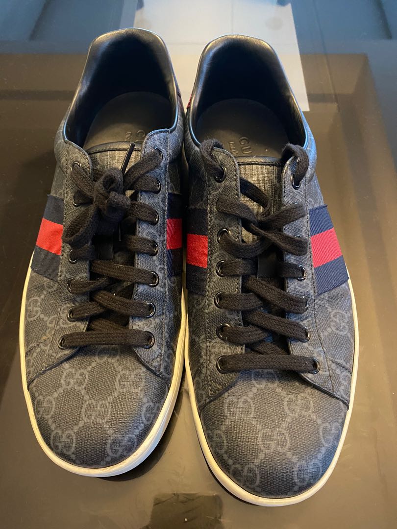 Gucci Black Ace Sneakers