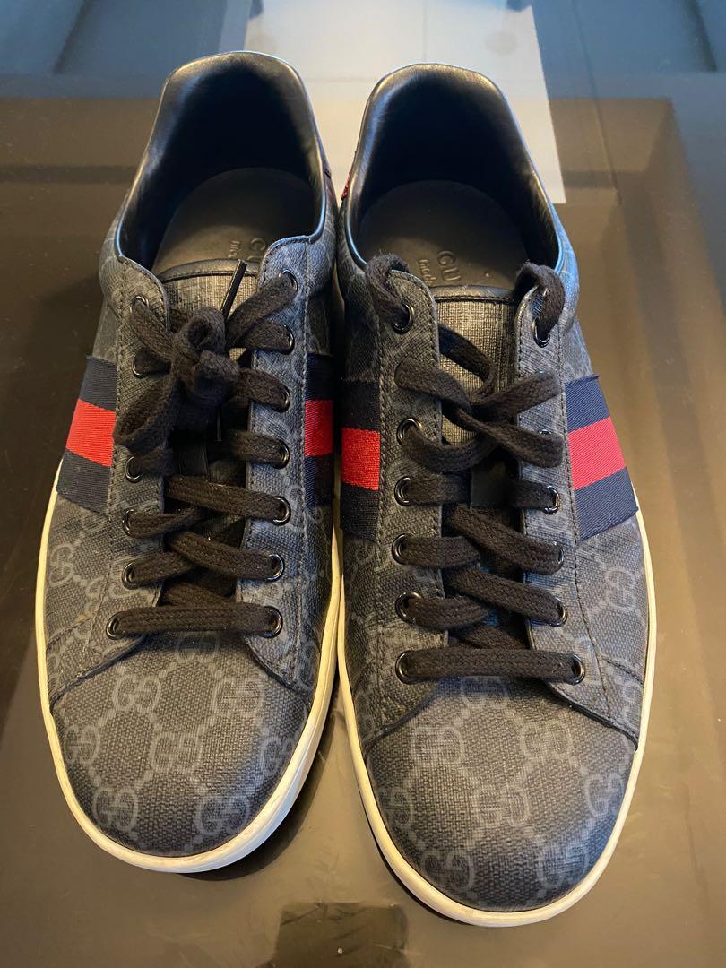 Gucci Black Ace Sneakers