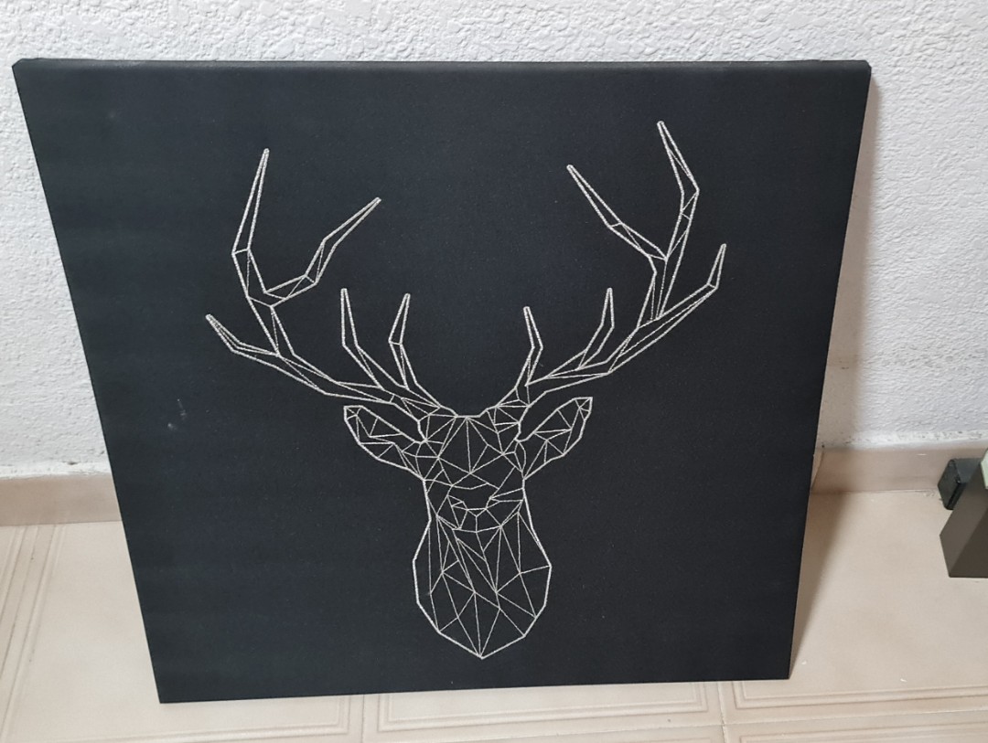 IKEA deer wall art, Furniture & Home Living, Home Decor, Wall Decor on