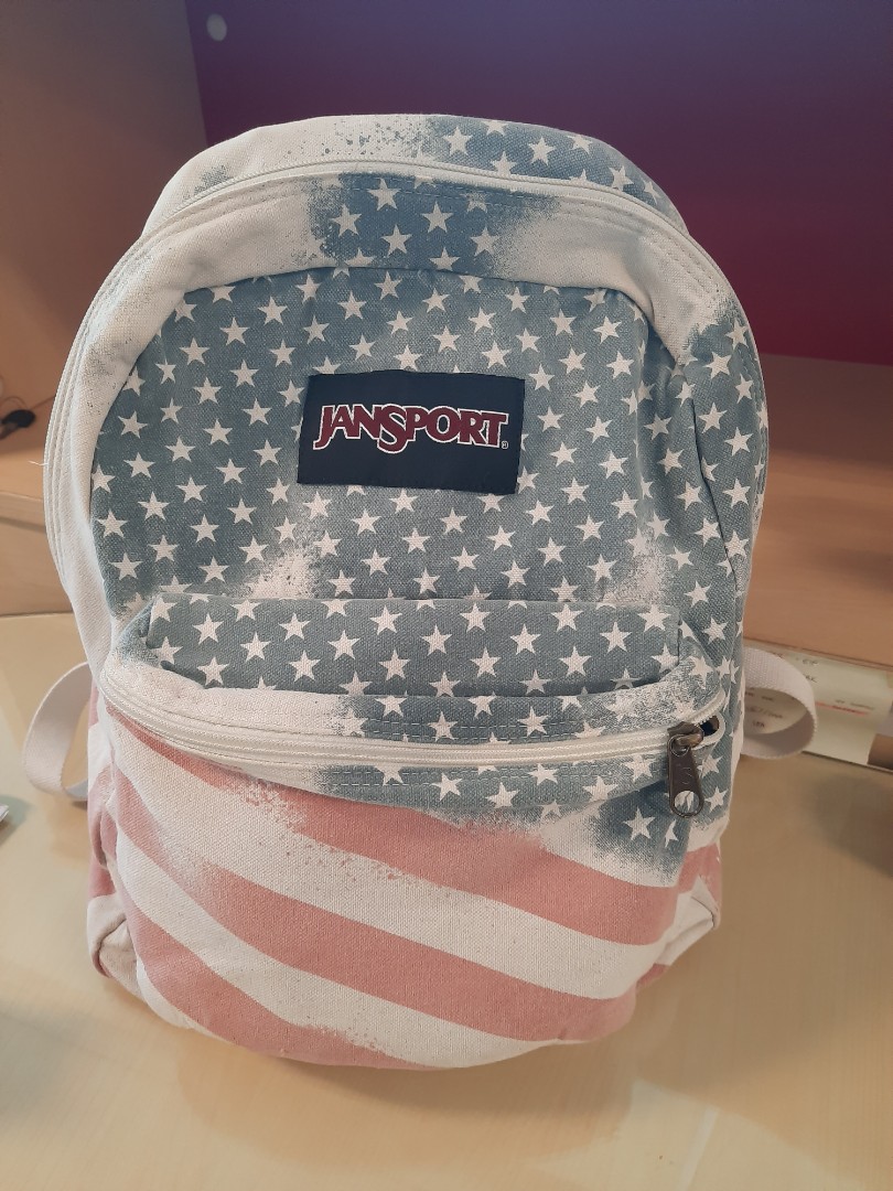 JANSPORT CANVAS ORIGINAL Fesyen Pria Tas Dompet Ransel di