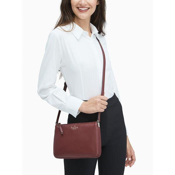 Kate Spade Jackson Triple Gusset Crossbody Women s Fashion Bags